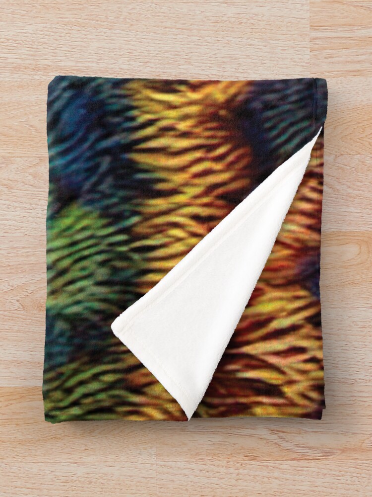 Imagen 3 de 6, Manta con la obra Vibrant Life Abstract Digital Paintings, diseñada y vendida por ThinkFunDesign.