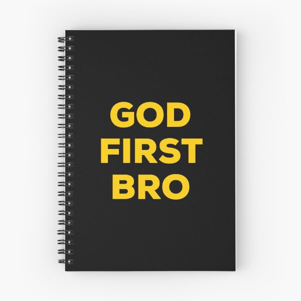 Item preview, God First Bro designed and sold by BetterCallSlapp.