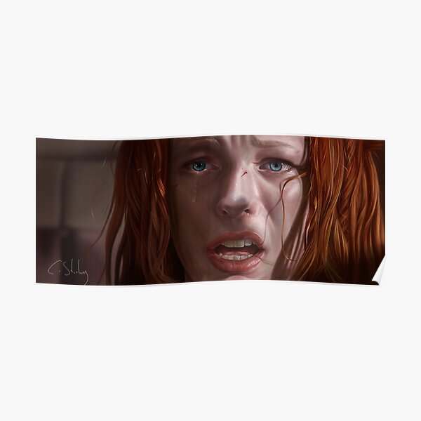 Poster Milla Jovovich Redbubble