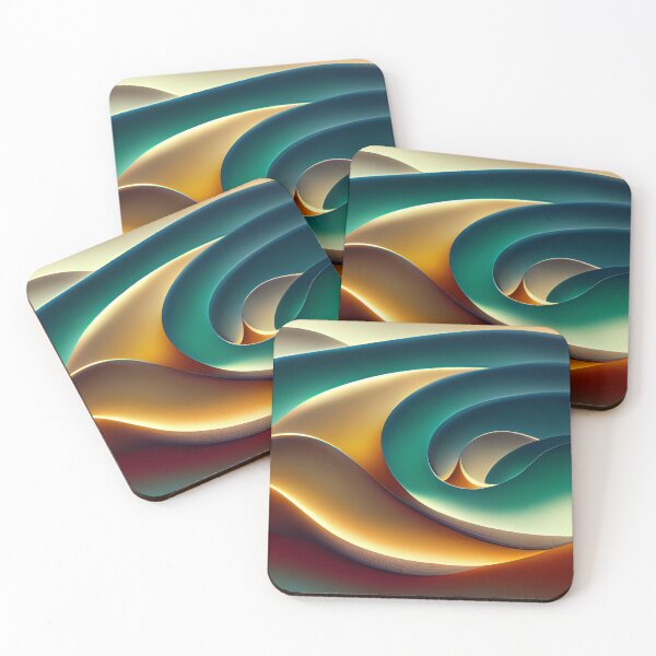 Item preview, Wave Patterns 11 - Created by A.I. designed and sold by Created-by-AI.
