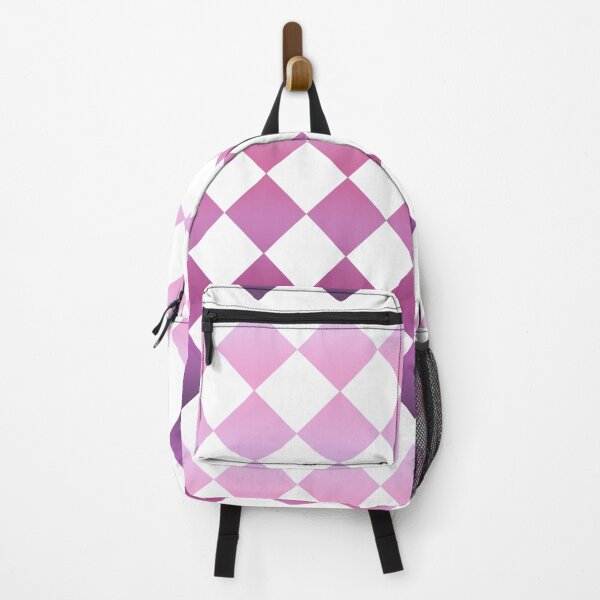 Item preview, Pink rhombus checkerboard pattern designed and sold by MadandMean.