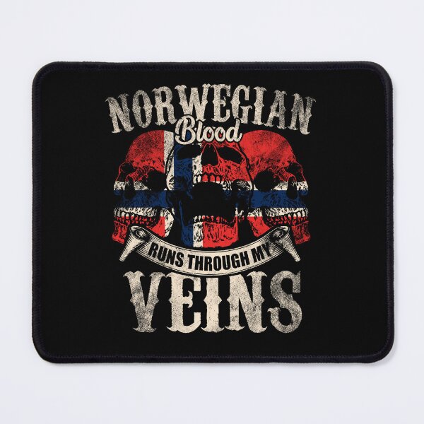 Item preview, Norwegian blood flows through my veins designed and sold by Mila1946.