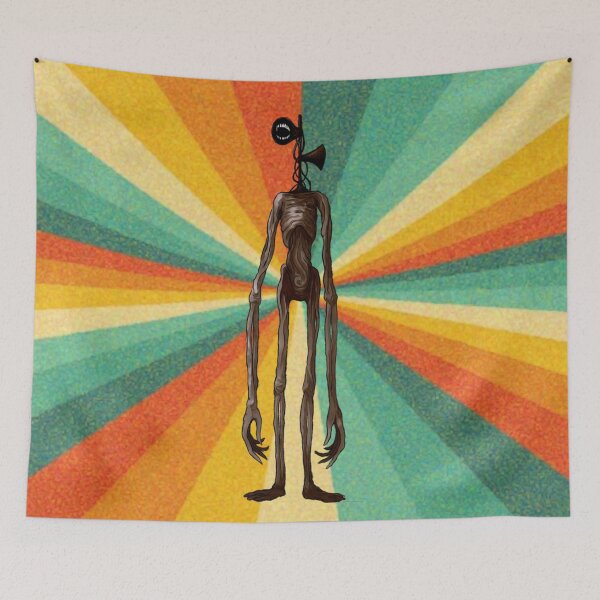 Item preview, Siren head vintage retro stripes backpack  designed and sold by Nishad4.