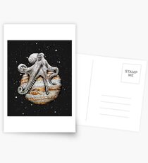 Postales Cefalópodo Celestial
