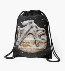 Celestial Cephalopod Drawstring Bag