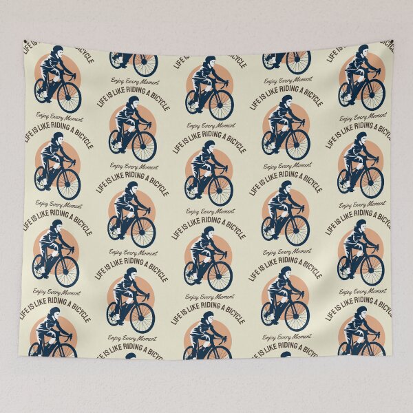 Item preview, Life is Like Riding A Bicycle designed and sold by Froyd Wess.