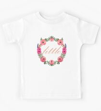 Floral Wreath - Little Kids Tee