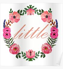 Floral Wreath - Little Poster