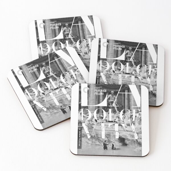 Item preview, Lover Gifts La Dolce Vita Federico Fellini Retro Vintage designed and sold by RonanMorales.