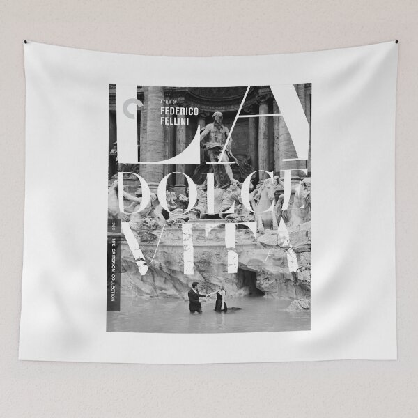 Item preview, Lover Gifts La Dolce Vita Federico Fellini Retro Vintage designed and sold by RonanMorales.