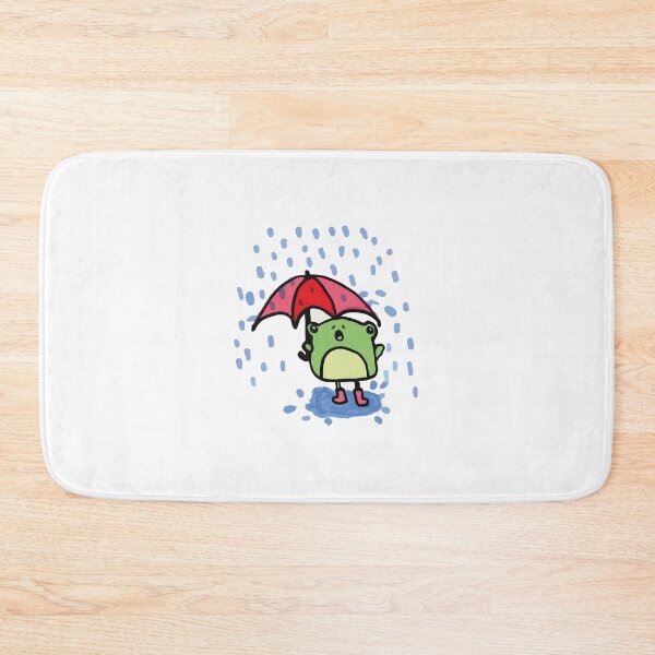 Item preview, Frog in the rain designed and sold by Cat-a-tonic.
