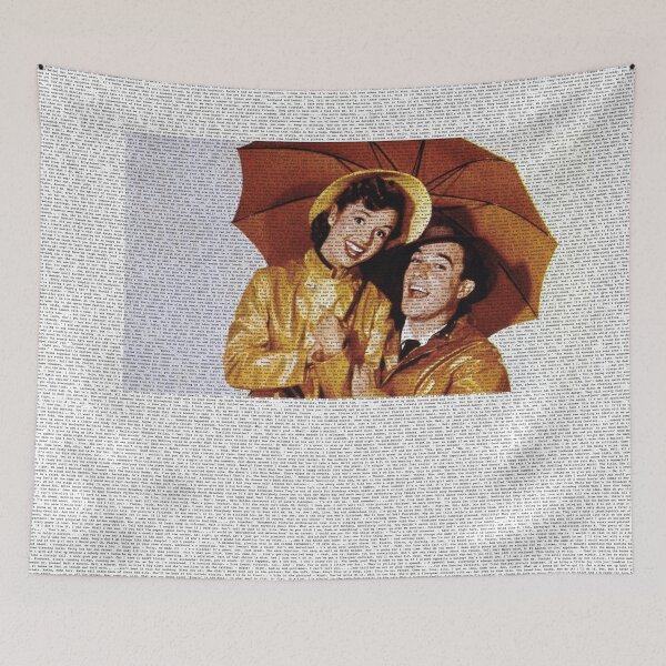 Item preview, Script Singing in the Rain designed and sold by kebakinang.