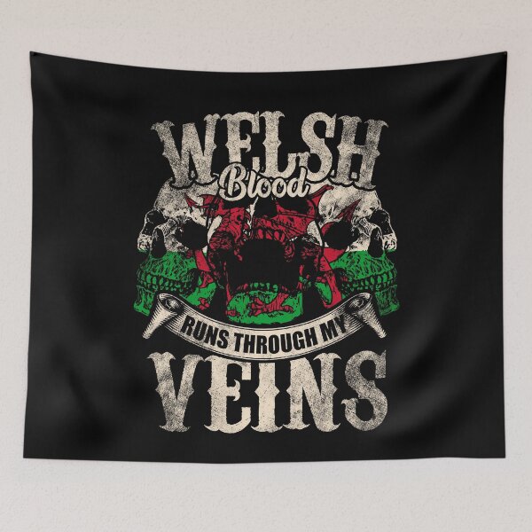 Item preview, Welsh blood flows through my veins designed and sold by Mila1946.