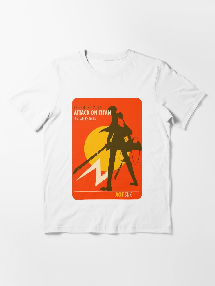 T-shirt Erwin Smith - L'Attaque Des Titans - Haiiro - Blanc - Taille M - Neuf