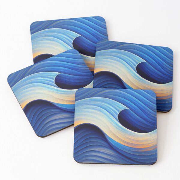 Item preview, Wave Patterns 13 - Created by A.I. designed and sold by Created-by-AI.