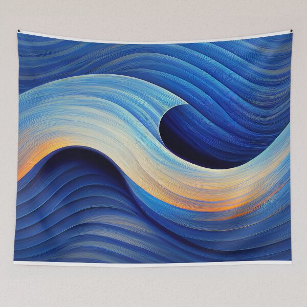 Item preview, Wave Patterns 13 - Created by A.I. designed and sold by Created-by-AI.