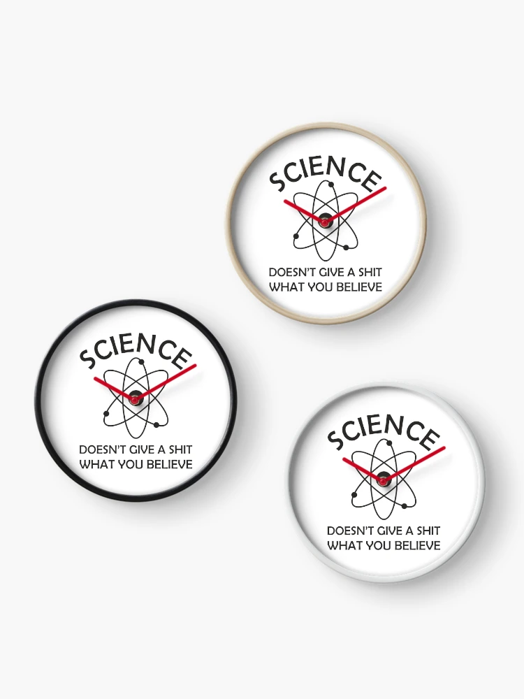 Thumbnail 3 of 4, Clock, Science designed and sold by ArtBoxDTS.