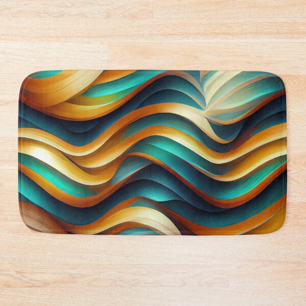 Item preview, Wave Patterns 14 - Created by A.I. designed and sold by Created-by-AI.