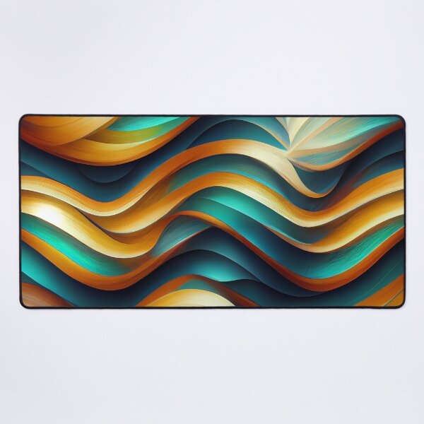 Item preview, Wave Patterns 14 - Created by A.I. designed and sold by Created-by-AI.