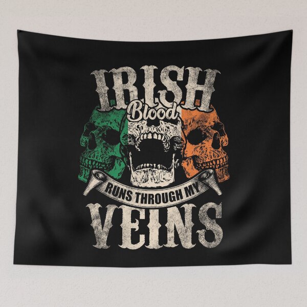 Item preview, Irish blood flows through my veins designed and sold by Mila1946.