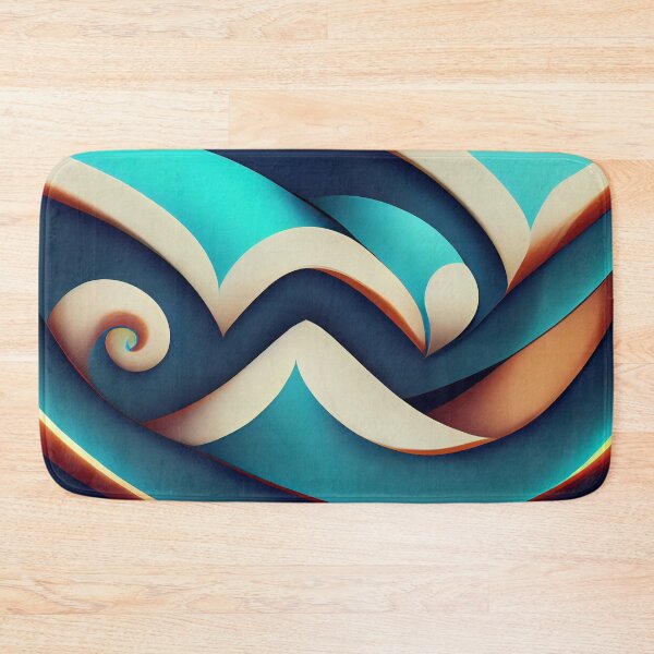Item preview, Wave Patterns 15 - Created by A.I. designed and sold by Created-by-AI.