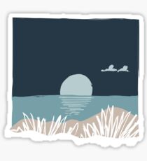 Beach Sunset Sticker