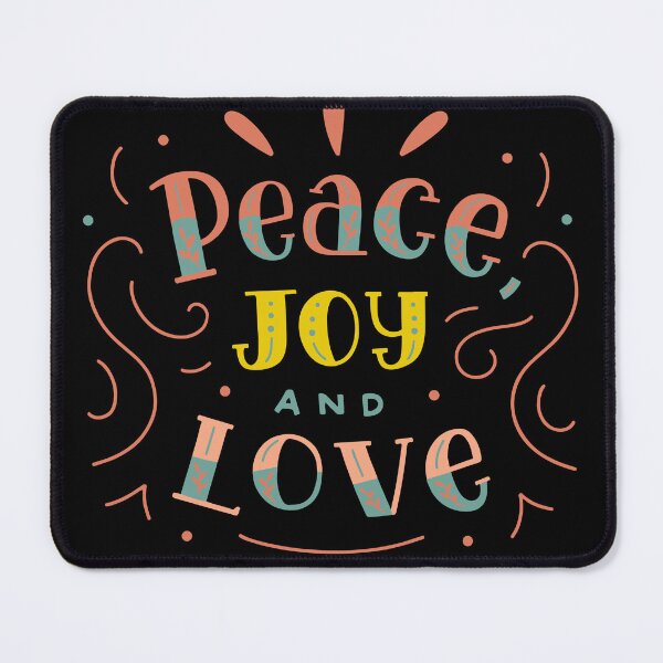 Item preview, Love & Peace designed and sold by LIENZO Graphics ⭐⭐⭐⭐.