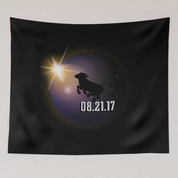 Item preview, Total Solar Eclipse Summer August 21st 2017 Cow designed and sold by miracletee.