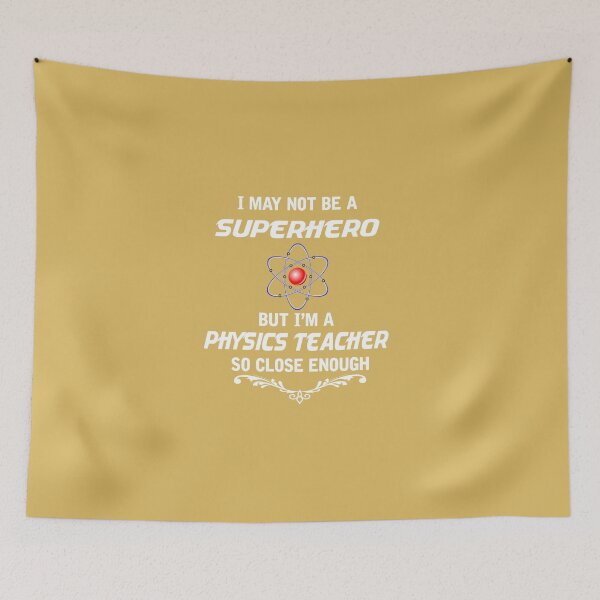 Item preview, Not Superhero But Physics Teacher  designed and sold by AlwaysAwesome.