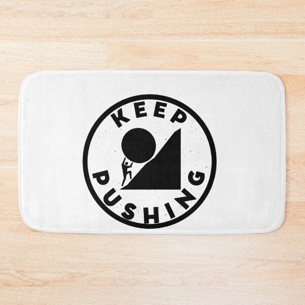 Item preview, Keep Pushing | Triathlon | TRI | Motivation | Motivational | Inspirational designed and sold by mattades.