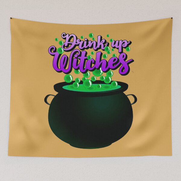 Item preview, Funny Drink Up Witches Slogan, Perfect Design To Wear On Halloween  designed and sold by TrulyEpoque.