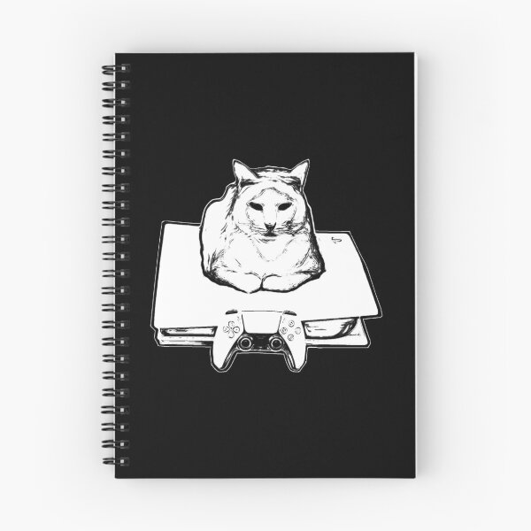 Item preview, Cat on a Game Console designed and sold by IrisAndSeb.