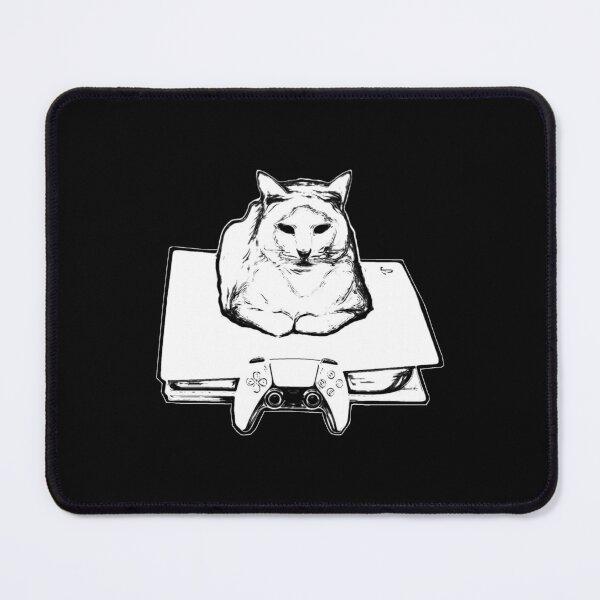Item preview, Cat on a Game Console designed and sold by IrisAndSeb.