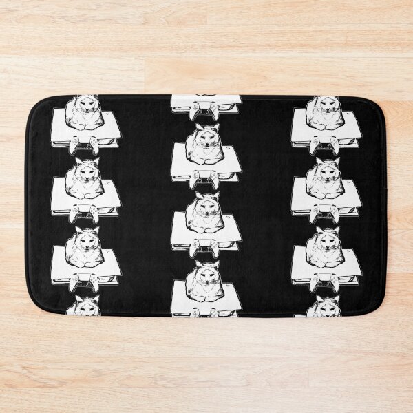 Item preview, Cat on a Game Console designed and sold by IrisAndSeb.