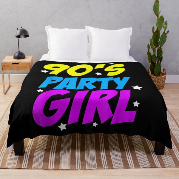 Item preview, 90s Party Girl 90s Retro Motto Ladies Women designed and sold by SnowStore98.