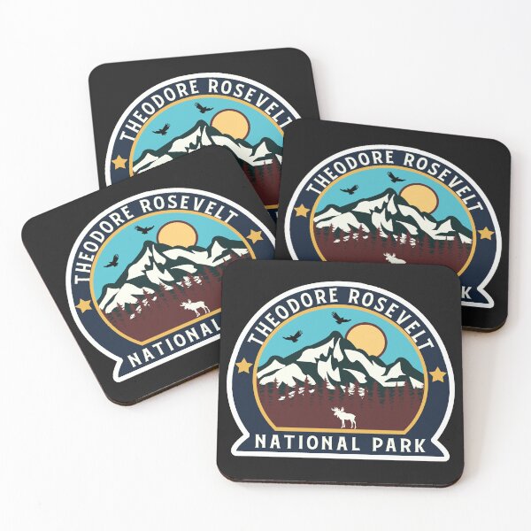 Item preview, Theodore Roosevelt National Park-Vintage designed and sold by Road-tees.