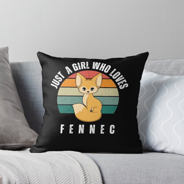 Item preview, Just A Girl Who Loves Fennec, Cut Fennec Fox with Sunset line designed and sold by Magic Touch  ⭐⭐⭐⭐⭐.