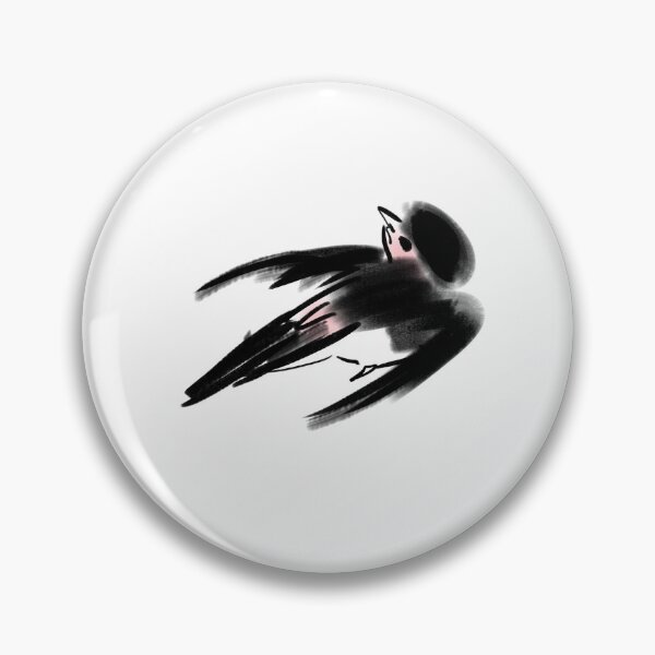 Item preview, Chinese beautiful little flying sparrow digital ink art design..! designed and sold by MsLuciaStore.