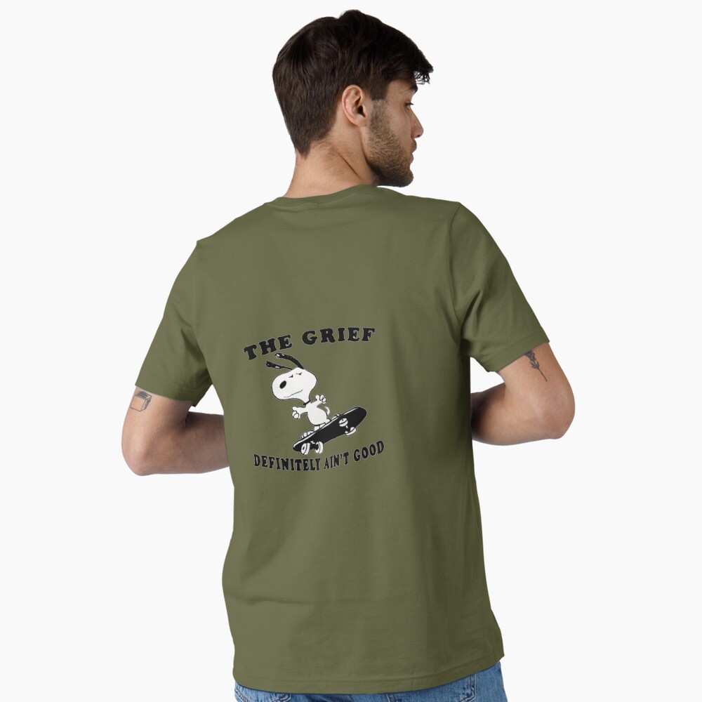 Good Grief Men's T-shirt Back Print - Monsterry