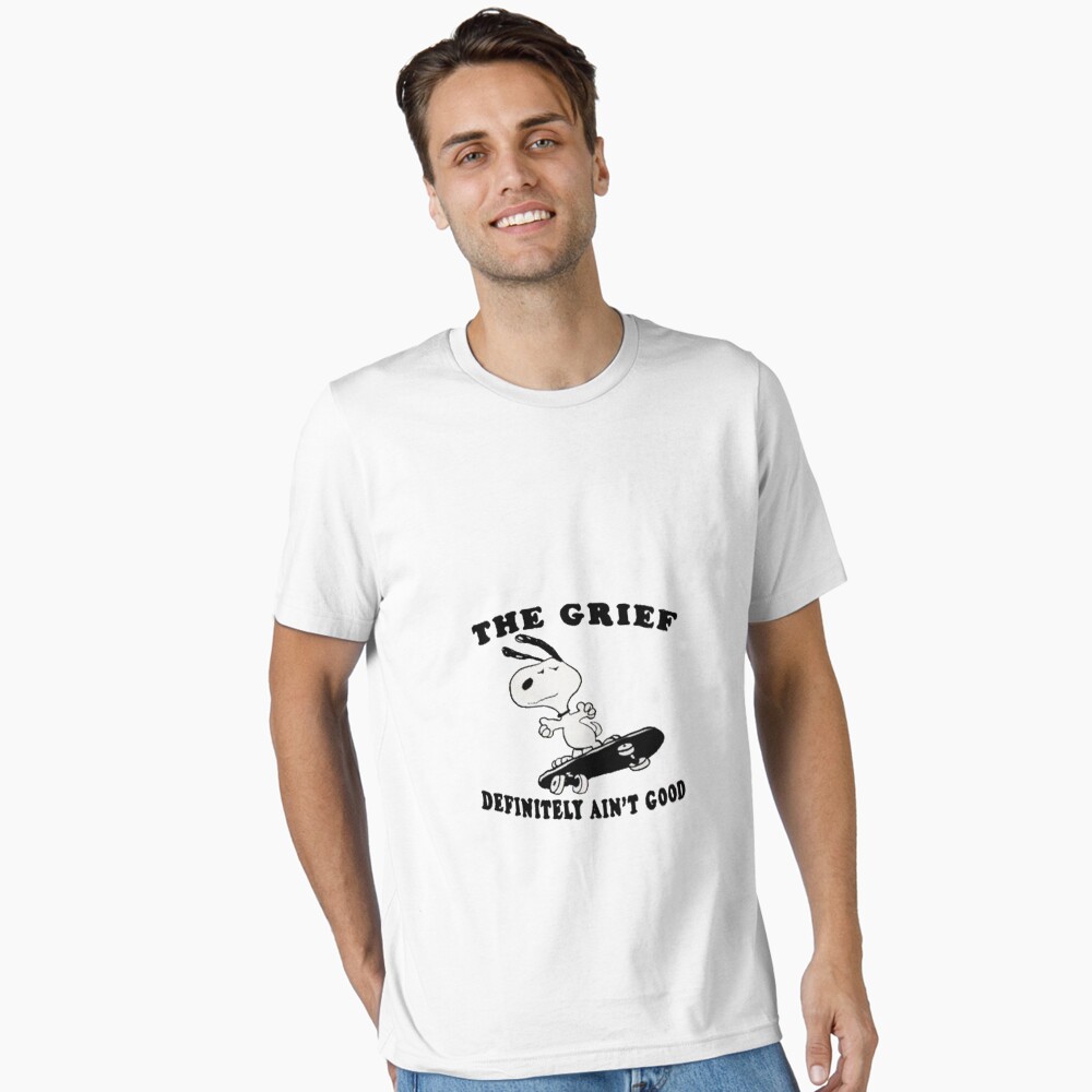 Good Grief Men's T-shirt Back Print - Monsterry