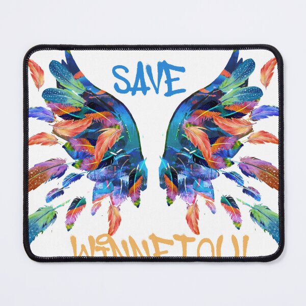 Item preview, save winnetou, winnetou, indians, colorful, graffiti, feathers, wings, angels designed and sold by theherbst131313.