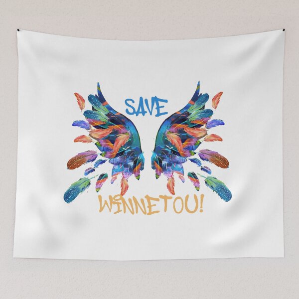 Item preview, save winnetou, winnetou, indians, colorful, graffiti, feathers, wings, angels designed and sold by theherbst131313.