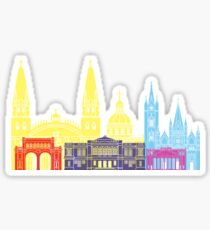 Guadalajara MX skyline pop Sticker