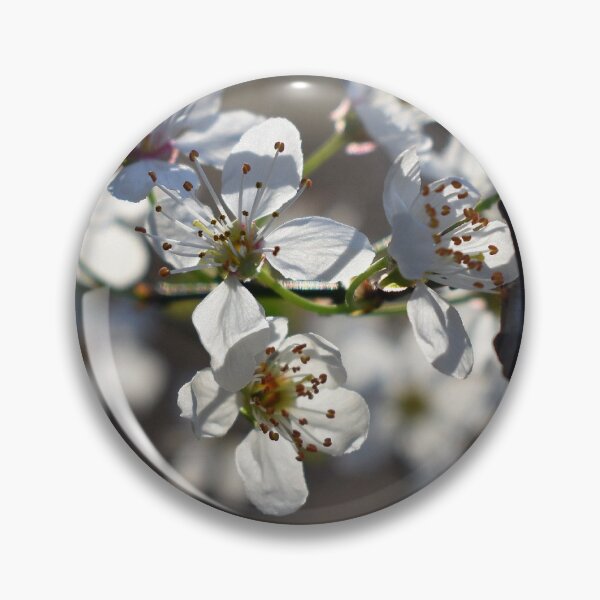 Item preview, White spring bloom on a dark background designed and sold by mariya-ivanova.