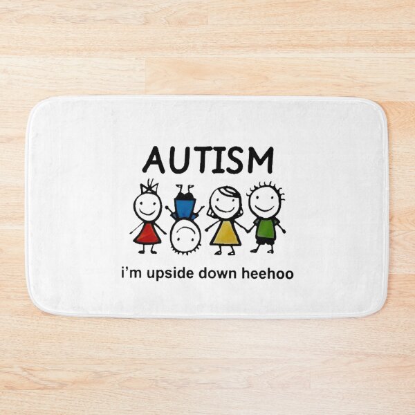 Item preview, official-autism-im-upside-down-heehoo-t-shirt designed and sold by traitimyeuduoi.