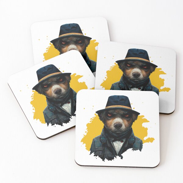 Item preview, Mafia dog gangster designed and sold by MudPuppet.