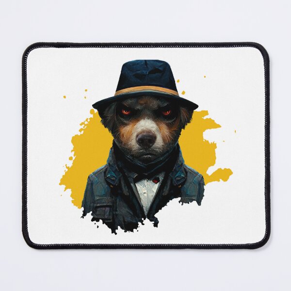 Item preview, Mafia dog gangster designed and sold by MudPuppet.