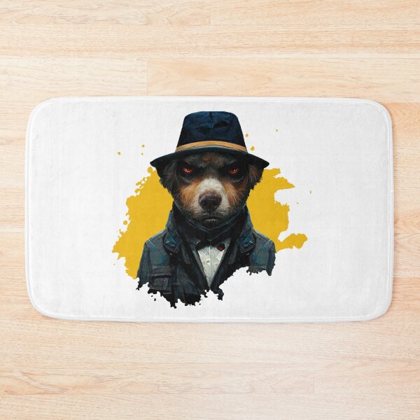 Item preview, Mafia dog gangster designed and sold by MudPuppet.
