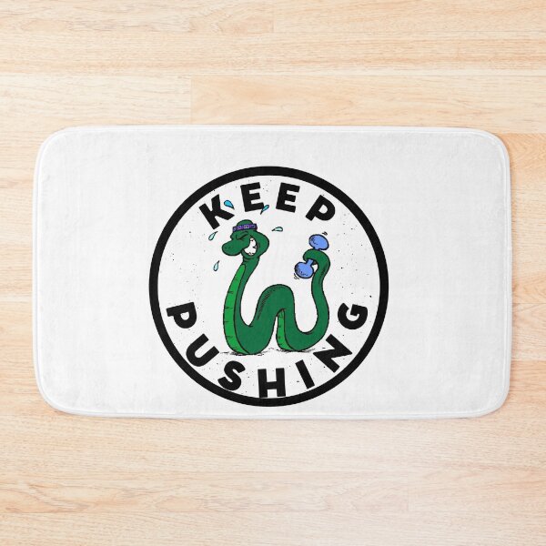 Item preview, Keep Pushing | Triathlon | TRI | Motivation | Motivational | Inspirational designed and sold by mattades.