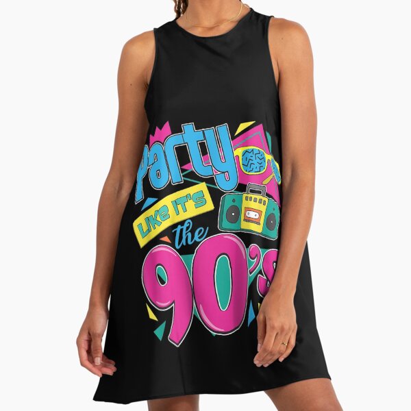90s Party Outfit Dresses for Sale | Redbubble 90s Party Outfit Dresses for Sale | Redbubble